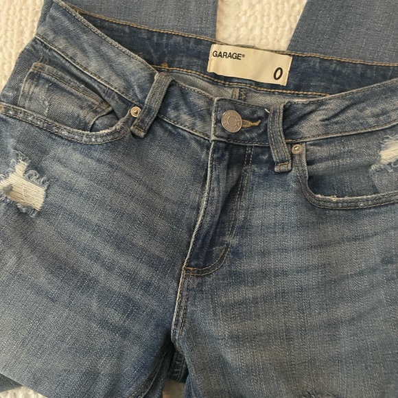 Garage mid rise straight leg jeans - Picture 6 of 8